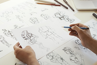 动漫学校设计素材与动漫开发 从概念到实现的创意桥梁